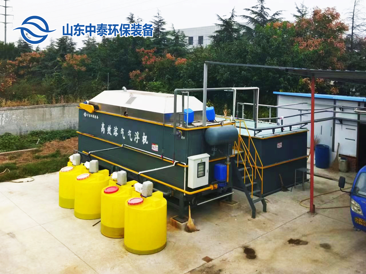 溶气气浮机在纺织工业废水处理中的应用